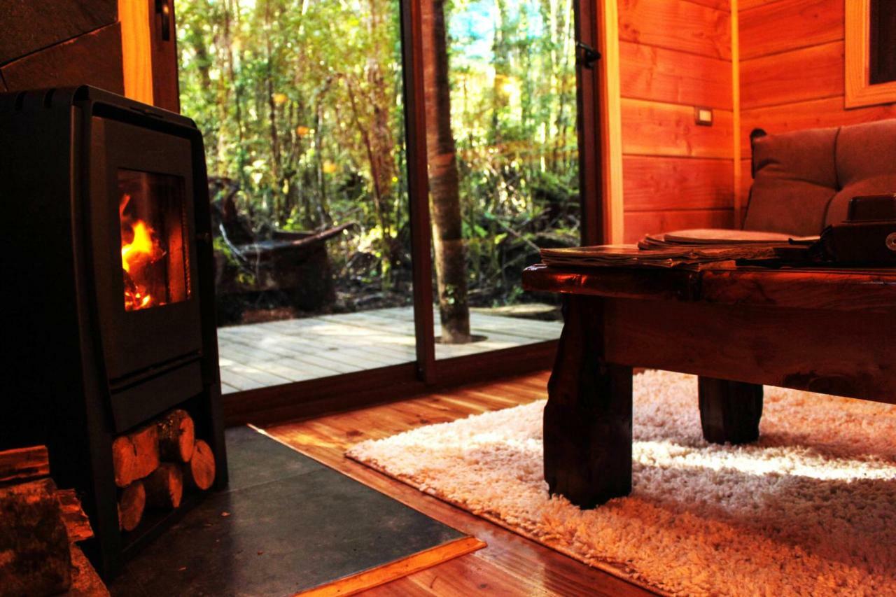 Cabanas Bosque Milenario Coñaripe エクステリア 写真